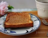 バターきな粉トースト♪作り方2写真