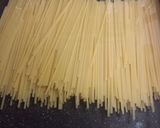 時短☆水節約☆水漬けパスタ☆作り方1写真