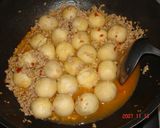 中華風な里芋と鶏ひき肉のトロトロ♪作り方4写真