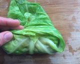 トマト缶でロールキャベツ(パスタ止め)作り方10写真