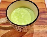 ふわとろのヨーグルト入り抹茶ラテ作り方4写真