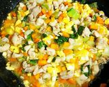 1才もOK✌鶏肉と卵と野菜炒め(時短)作り方4写真
