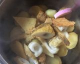 角てんぷら類とじゃがいもの煮付け作り方4写真