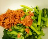 無限春菊　はごろも煮缶詰和え作り方3写真