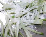 島らっきょうの天ぷら（２～３人分）作り方3写真