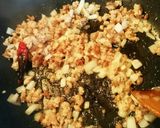 豚☆挽き肉のそぽろ丼【寿司屋の賄い】作り方1写真