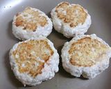 鮭とお豆腐の照り焼きハンバーグ作り方5写真