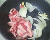 洋風ポークオニオン丼作り方1写真