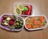 めんどくさがり屋のキャラ弁作り方18写真