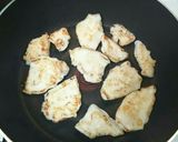 お手軽な～鶏むね肉のケチャップ炒め作り方6写真