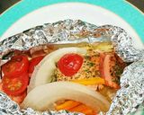 サーモントラウトと野菜のホイル焼き作り方5写真