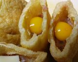 手抜き、簡単な油揚げ包みハンバーグ作り方7写真