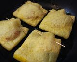 手抜き、簡単な油揚げ包みハンバーグ作り方8写真