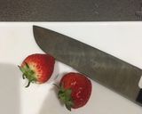 ☆簡単☆包丁を使ったいちごのへたの取り方作り方1写真