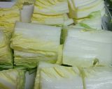 白菜と豚ひき肉の煮物作り方1写真