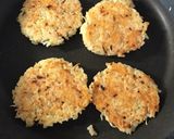 ハイブリット朝ごはん 焼きTKG作り方5写真