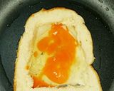 ホットサンド 目玉焼き パン 朝食作り方3写真