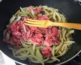 牛肉たまねぎピーマン甘辛煮♪作り方2写真