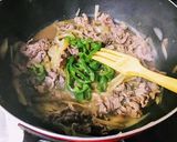 牛肉たまねぎピーマン甘辛煮♪作り方3写真