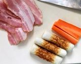ちくわチーズベーコン巻き♪お弁当♪作り方1写真