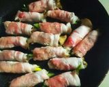 焼きしゃぶ風☆舞茸とネギの豚肉巻き作り方4写真