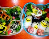 マダガスカル&ペンギンズ　キャラ弁当作り方10写真