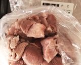 ビールにぴったり✩豚スジ肉の唐揚げ✩作り方3写真