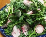 春菊だけ☆サラダ作り方7写真