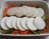 長芋と彩野菜の柚子胡椒マヨ焼き作り方4写真