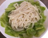 超楽々 春キャベツでお茶漬け釜揚げうどん作り方5写真