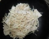 ニラとめかじきのオイスターソース作り方4写真