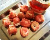 うずら卵とちくわの肉巻き作り方2写真