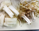 大根とひき肉のとろみそ炒め煮♪作り方1写真