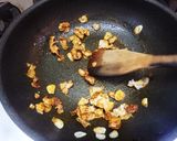 お麩のスペイン風ニンニク玉子スープ作り方2写真