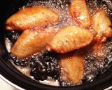 新牛蒡と手羽先の甘辛生姜ダレ絡め作り方4写真