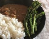 大人のカレー ボンカレー菜の花バター添え作り方2写真