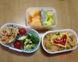 めんどくさがり屋のキャラ弁作り方24写真