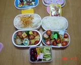 めんどくさがり屋のキャラ弁作り方31写真