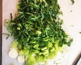 葉にんにく万能ダレ作り方1写真