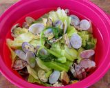 旬を食す！あさりと春キャベツのワイン蒸し作り方3写真
