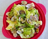 旬を食す！あさりと春キャベツのワイン蒸し作り方4写真