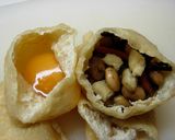 美味しい♪ひじき煮と卵の巾着作り方3写真