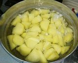 菜花とスモークサーモンのポテサラ作り方1写真