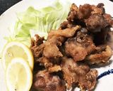 ビールにぴったり✩豚スジ肉の唐揚げ✩作り方5写真