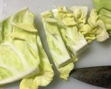 キャベツと牛肉の炒め物作り方2写真