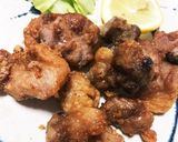 ビールにぴったり✩豚スジ肉の唐揚げ✩作り方6写真