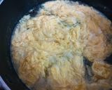 しっとり胸肉の茹で汁でスープ作り方3写真