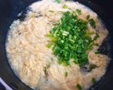 しっとり胸肉の茹で汁でスープ作り方4写真