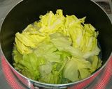 蒸しキャベツ&あさりのバター蒸し作り方5写真