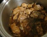 鶏モモで簡単☆アドボ☆レンズ豆ご飯添え作り方5写真